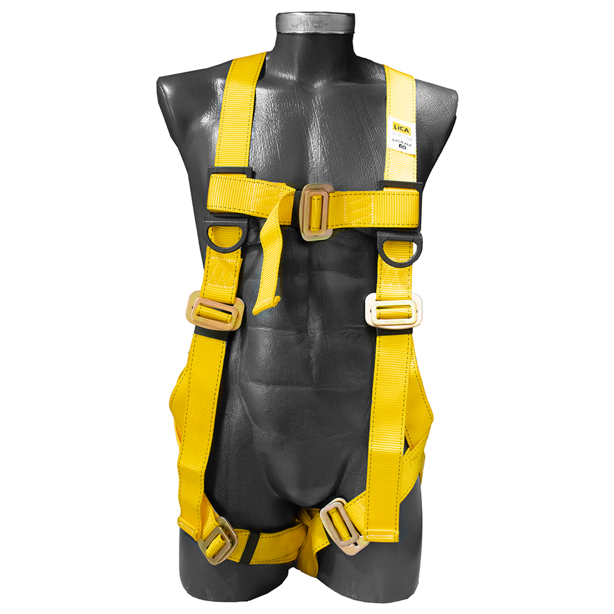Arnés con anillo “D“ en la espalda y amortiguador mod. ARN-LV-L marca LICA
