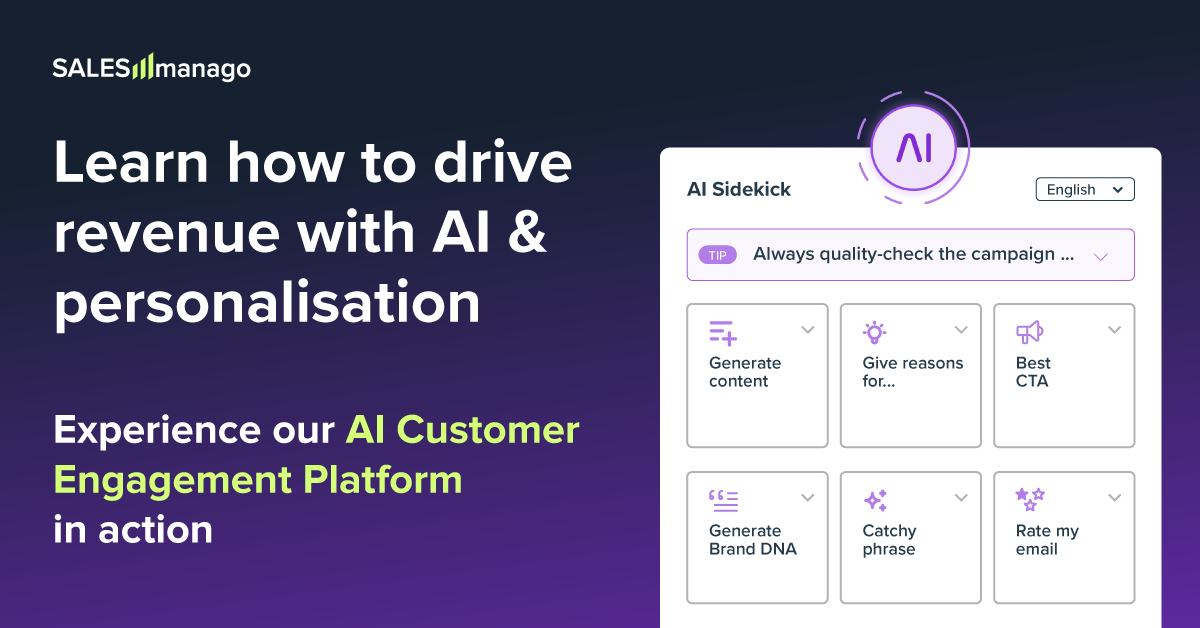 SALESmanago Product Showcase