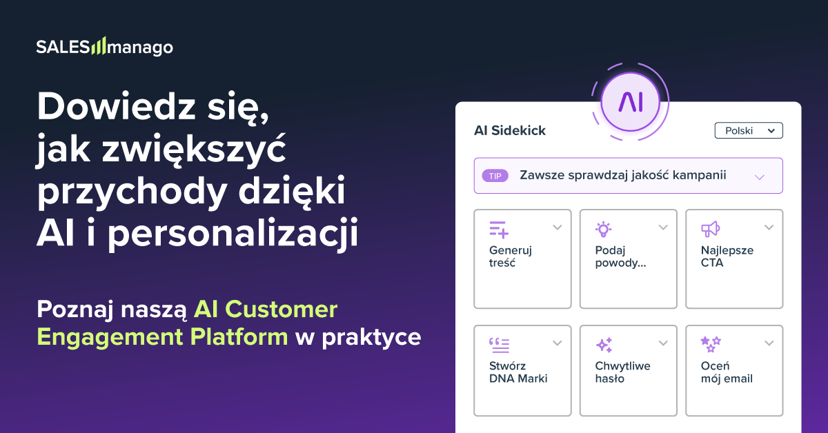 SALESmanago Product Showcase na żywo