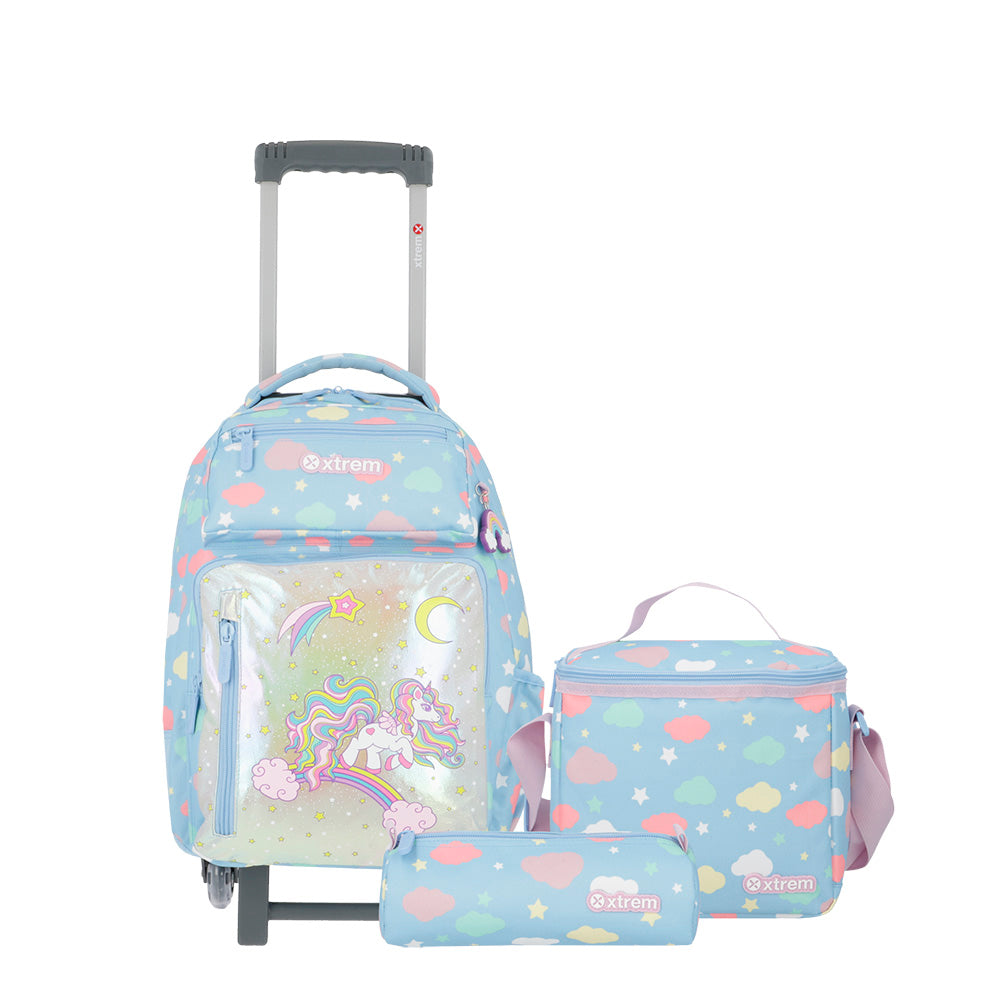 Image of Set Mochila + Lonchera + Cartuchera Run Pack Multicolor