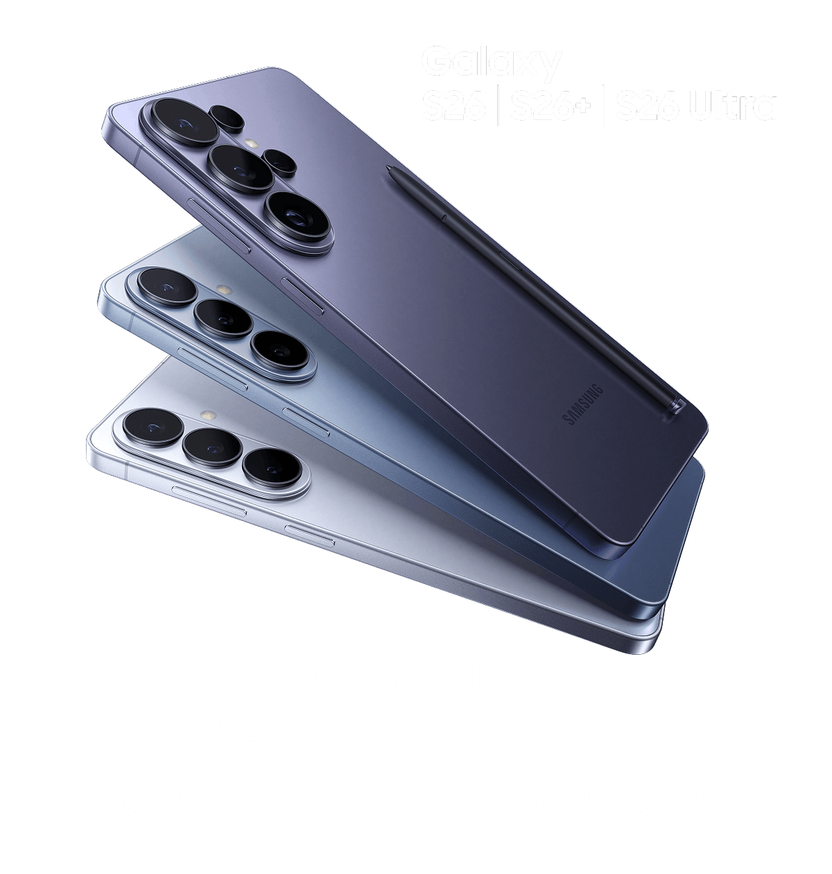 Galaxy S26 I S26+ I S26 Ultra Передзамовляйте з вигодою До 6 000 грн Від 1 840 грн/міс.