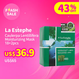 La Estephe Caulerpa Lentillifera Moisturizing Mask 18+2pcs