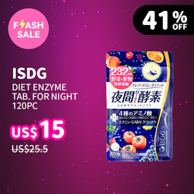 ISDG Diet Enzyme Tab. For Night 120Capsules