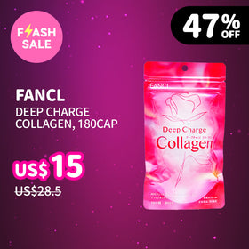 Fancl Deep Charge Collagen Tablet New Version 180 Tablets
