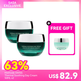 Methode Swiss Thermal Soothing Day Cream 50ML  x2