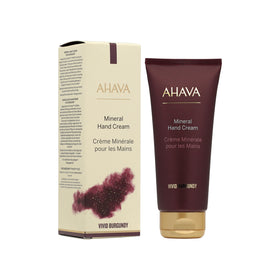 AHAVA Mineral Hand Cream Vivid Burgundy 100ml