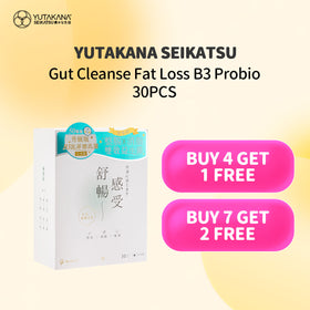 Yutakana Seikatsu Gut Cleanse Fat Loss B3 Probio 30PCS