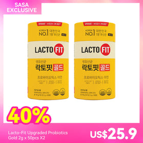 Lacto-Fit Upgraded Probiotics, Gold 2g x 50pcs X2