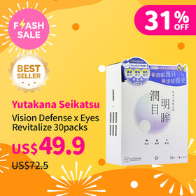 Yutakana Seikatsu Vision Defense x Eyes Revitalize 30packs