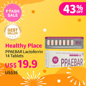Healthy Place PPAEBAR Lactoferrin 14 Tablets