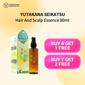 Yutakana Seikatsu Hair And Scalp Essence 80ml