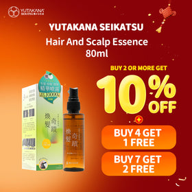 Yutakana Seikatsu Hair And Scalp Essence 80ml