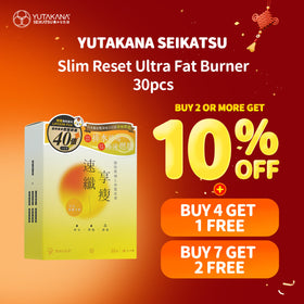 Yutakana Seikatsu Slim Reset Ultra Fat Burner 30pcs