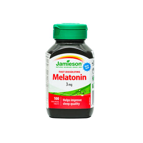 Parallel Import Jamieson Melatonin Fast Dissolving Tablets 3mg-Sublingual 100 Capsules