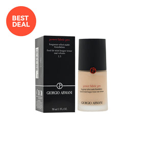 Giorgio Armani Power Fabric Pro Longwear Velvet Matte Foundation  #1.5 30ml