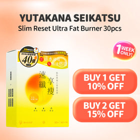 Yutakana Seikatsu Slim Reset Ultra Fat Burner 30pcs