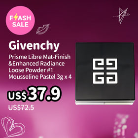 Givenchy Prisme Libre Mat-Finish &Enhanced Radiance Loose Powder #1 Mousseline Pastel 3g x 4