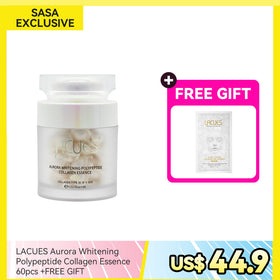LACUES Aurora Whitening Polypeptide Collagen Essence 60pcs +FREE GIFT