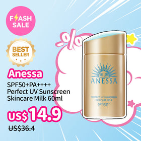 Anessa SPF50+PA++++ Perfect UV Sunscreen Skincare Milk 60ml