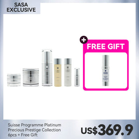 Suisse Programme Platinum Precious Prestige Collection 6pcs + Free Gift