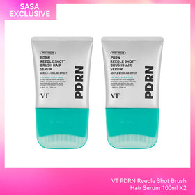 VT PDRN Reedle Shot Brush Hair Serum 100ml X2