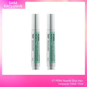 VT PDRN Reedle Shot Hair Ampoule 100dL 15ml X2