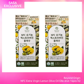 Beyond Origin NFC Extra Virgin Lemon Olive Oil Olle shot 14pcs X2