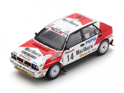 1/43 Lancia Delta HF Integrale 16V #14 Monzon/Romani 7-й Ралли Каталонии Коста-Брава 1991