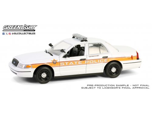 1/24 Ford Crown Victoria Police Interceptor 2009 Полиция штата Иллинойс