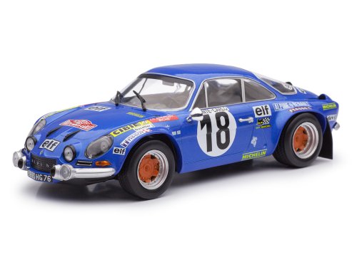 1/18 Renault Alpine A110 1600S #18 J.C.Andruet-Biche Ралли Монте-Карло 1973