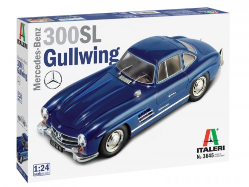 Модель для сборки 1/24 Mercedes-Benz 300SL Gullwing W198 1954