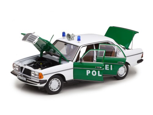 1/18 Mercedes-Benz 200 (W123) 1980 Polizei Полиция ФРГ