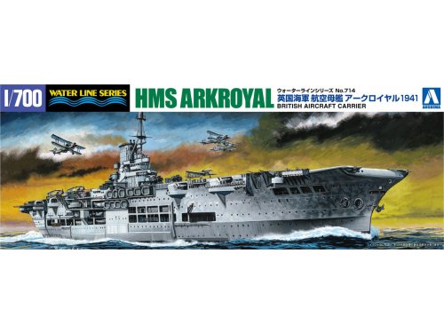 1/700 HMS British Aircraft Carrier Arkroyal 1941