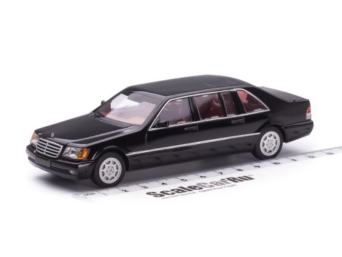 1/43 Mercedes-Benz S600 W140 Carat Duchatelet Limousine +60 cm Брабус