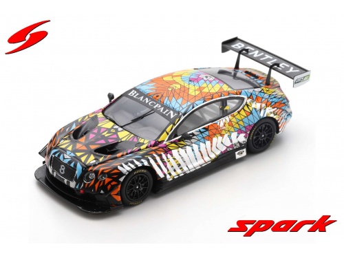 1/43 Bentley Continental GT3 - Princess Yatchs Dazzle Livery