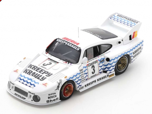 1/43 Porsche 935 J #3 3rd 9H Kyalami 1981 G. Moretti - D. Bell - M. de Narváez