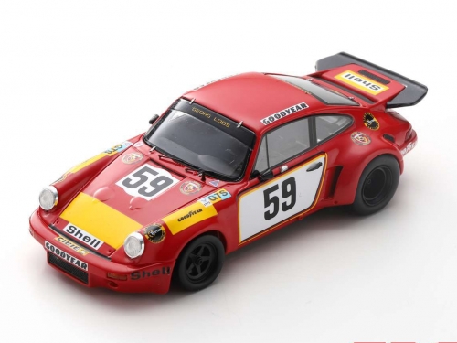 1/43 Porsche 911 Carrera RSR #59 24 часа Ле-Мана 1975 T.Schenken - H.Ganley