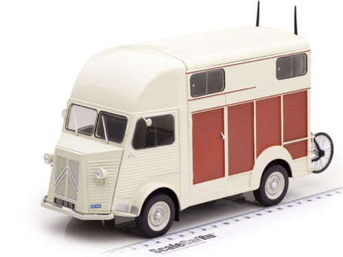 1/24 Citroen Type H бежевый фургон Heuliez