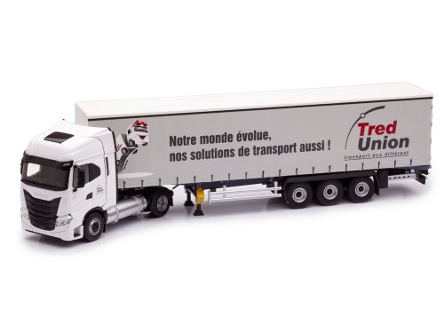 1/43 Iveco S-WAY S460 c полуприцепом Tred Union 2019