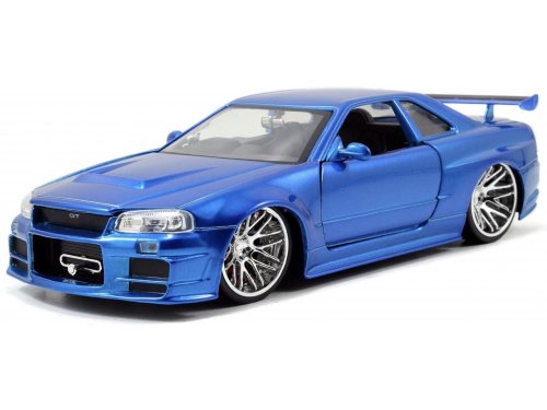 1/24 Nissan Skyline GT-R (BNR34) 2002 Брайана из фильма Форсаж