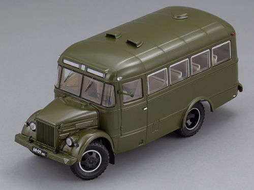 1/43 Курганский Автобус-651А, Штабной, г. Калуга 1970