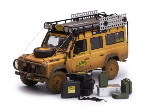 1/18 Land Rover Defender 110 Camel Trophy