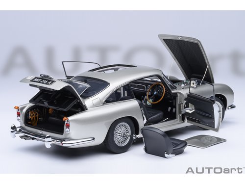 1/18 Aston Martin DB5 из фильма Джеймс Бонд - Голдфингер (007 Goldfinger)