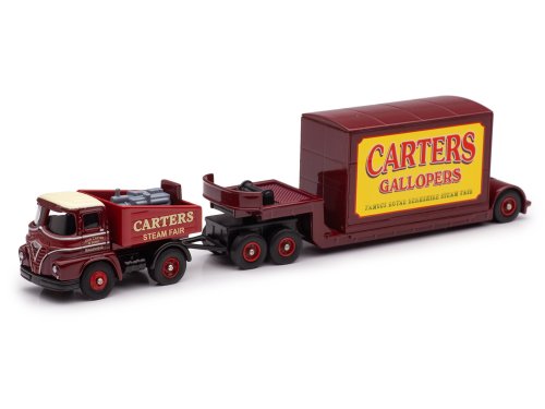 1/76 Foden балластный седельный тягач с прицепом и контейнером Carters Steam Fair