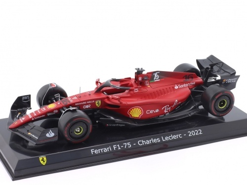 1/24 Ferrari-75 Scuderia Ferrari Формула-1 сезон 2022 #16 Шарль Леклер