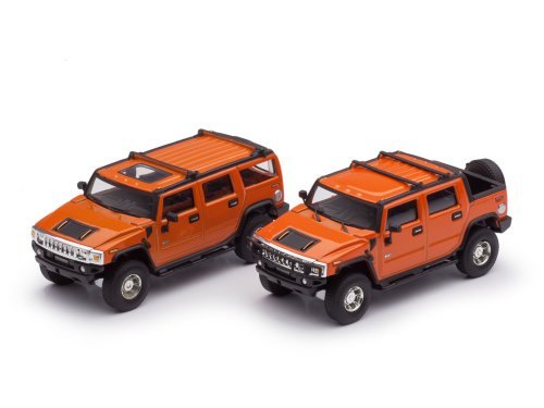 1/43 Набор из 2-х моделей: Hummer H2 и H2 SUT