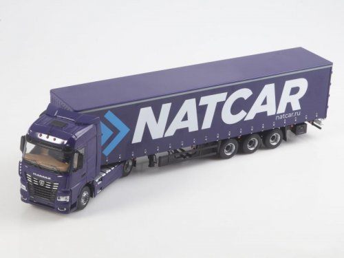 1/43 KAMAZ-54901 с п/п НЕФАЗ-93341 NATCAR