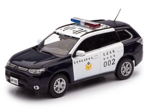 Модель в масштабе 1/43 Mitsubishi Outlander Полиция Тайбэй 2020