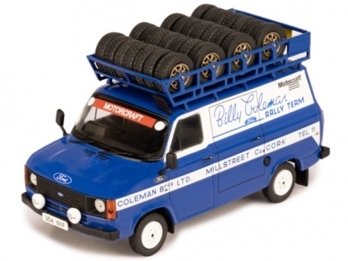 Модель в масштабе 1/43 Ford Transit MkI 1975 Billy Coleman Rally Team