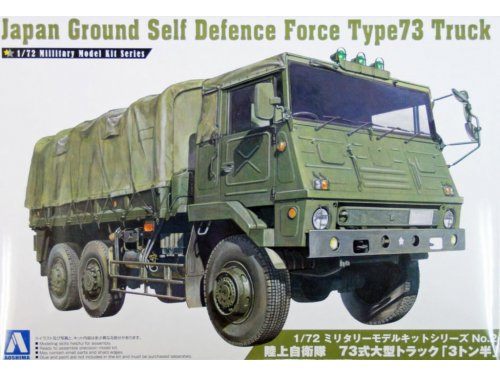 Модель для сборки 1/72 Japan Ground Self Defense Force Type73